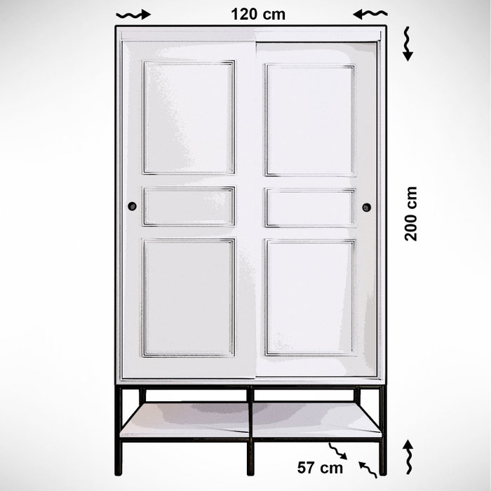 Hanah Home Martin 120 Blanco